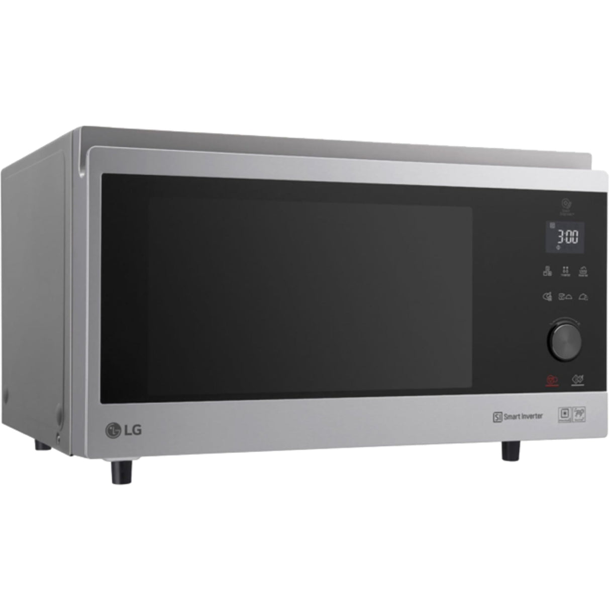 LG Electronics NeoChef MJ 3965 ACS Horno de Convección Híbrido / 4 en 1: Vaporera, Grill, Horno, Microondas, Plata