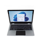 PRIXTON Ordenador Portátil Convertible Flex Pro con Pantalla Táctil de 11.6”, Windows 11 Home, Procesador Intel Celeron N4020, Memoria 4GB RAM / 128GB, Teclado en Español