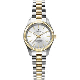 Jacques Du Manoir Reloj Analógico para Mujeres de con Correa en Acero Inoxidable JWL04005