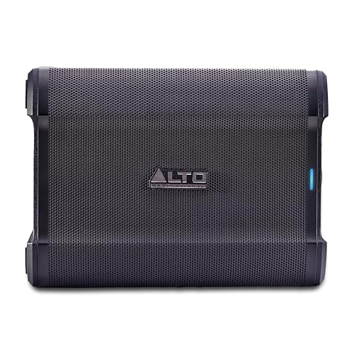 Alto Busker Altavoz Autoamplificado Portátil Grande de 200W con Bluetooth, Batería Recargable, Mesa de Mezclas 3 Canales, Alesis FX, App, Carga USB