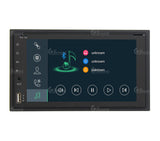 Autorradio Universal 2 DIN Android GPS Bluetooth WiFi Dab USB Pantalla táctil Full HD 6,2" procesador de 8 núcleos y comandos de Voz