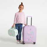 Enso Love Ice Cream Maleta de Cabina Morado 40x55x20 cms Rígida ABS Cierre TSA Integrado 37L 2,74 kgs 4 Ruedas Dobles Equipaje Mano