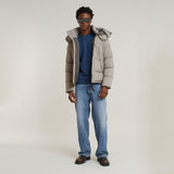 G-STAR Para Hombre G- Whistler Padded Hooded Jacket 2.0, Beige (elephant skin D25345-D518-G106), XL