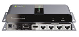 Techly 028191 - Extensor HDMI 1x4 PoE con IR en Cable Cat.6 hasta 40 m