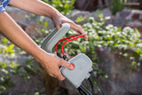 IKRA escarificador y aireador eléctrico IEVL 2000, saco coletor 55l, largo de trabajo 40cm, 2000W