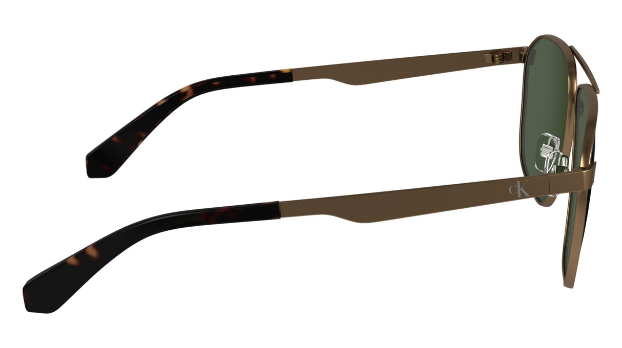 CALVIN KLEIN JEANS CKJ24202S Gafas, Amber Gold, 59/13/140 para Hombre
