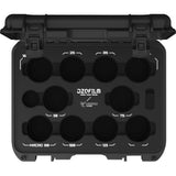 DZOFILM Estuche Duro para Vespid Prime 10 Lens Kit (16/21/25/35/40/50/75/100/125/Macro 90)