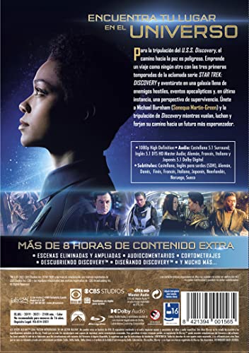 Star Trek Discovery (Temporadas 1-3) - BD [Blu-ray]