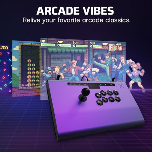 PDP VICTRIX PS5 PRO FS FIGHTSTICK – PURPLE