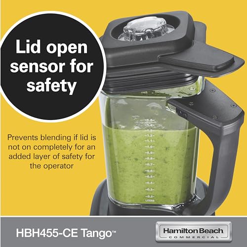HBH455-CE – Tango High Performance Blender, 2.4 HP, 2 velocidades, pulso, temporizador variable