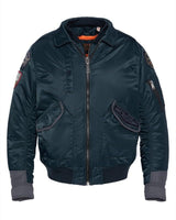 Schott NYC 210 vintrs Chaqueta, Azul Marino, L para Hombre