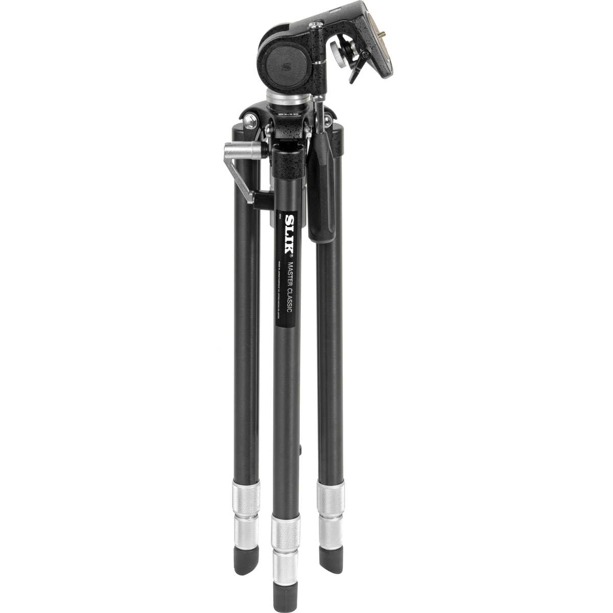 Slik Master Classic – Trípode con Cabezal de 2 Vías, Pan-and-Tilt, Negro (616 – 725)