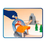 Brio World - Set Deluxe con Túnel de Acción, Smart Tech Sound, BRIO Ferrocarriles, Set de Construcción de Madera, Tren Juguete, Juguetes Niños 3 Años o más, Juegos Educativos 3 Años