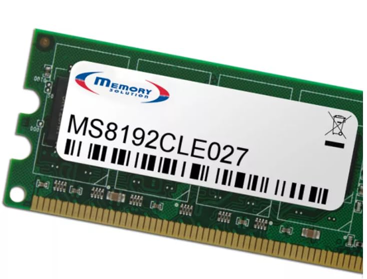 Memorysolution Memory Solution MS8192CLE027 Speichermodul 8 GB (MS8192CLE027) Marca