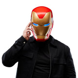 Marvel Legends Series, Casco electrónico premium de Iron Man con efecto de luces, Avengers: Endgame, Artículo para juego de rol de adultos
