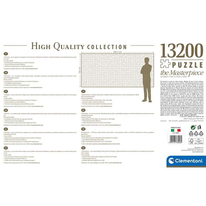 Clementoni - Puzzle 13.200 piezas new york (38009)