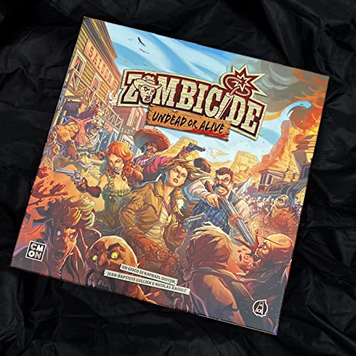 Asmodee - Zombicide: Undead or Alive - Juego de Mesa Colaborativo, 1-6 Jugadores, 14+ Años, Edición en Italiano