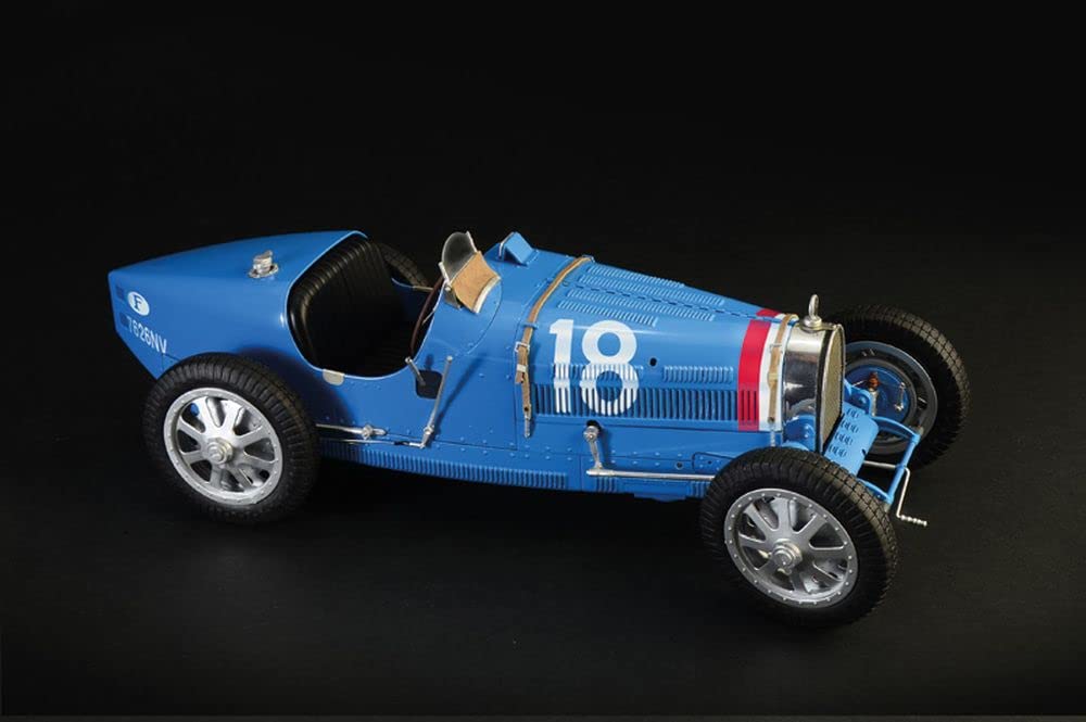Italeri 4710S 1:12 Bugatti Type 35B - modelismo, Kit, Modelo de Suelo, Hobby, Pegar, Kit de plástico, detallado, sin Pintar