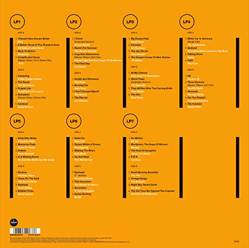 Steven Wilson Presents: Intrigue - Progressive Sounds In UK Alternative Music 1979–89 (Signed Edition) [Vinilo]