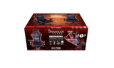 Konix Drakkar Silla de Oficina Gaming Berserk - Inclinación del Asiento 160° - Cuero sintético Liso - Negro y Rojo