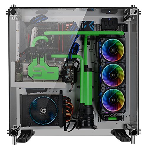 Thermaltake Riing Plus - Ventilador de PC, RGB LED, 14 x 2,5 x 14 cm