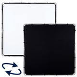 Manfrotto Skylite - Tela, 2 x 2 m, Blanco/Negro