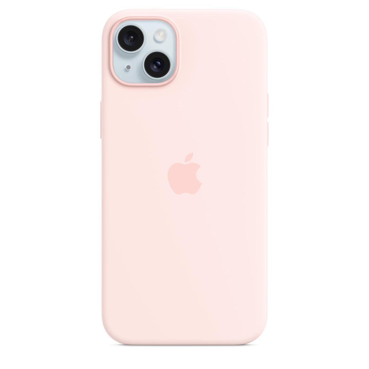 Apple Funda de Silicona con MagSafe para el iPhone 15 Plus - Rosa Claro