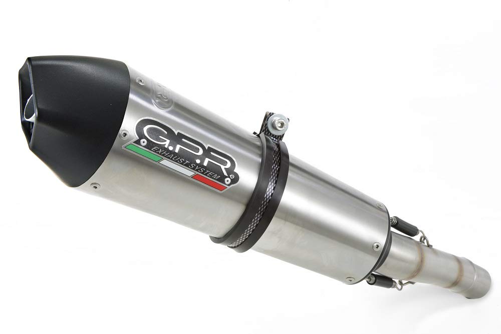 Gpr Italia Co.y.187.Cat.gpan.To sistema completo homologado y catalizzato Yamaha MT-09 TRACER/FJ-09 Tracer 2015/17 posición baja/Low Position Kit Gpe Anniversary Titanium