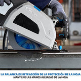 Evolution Sierra tronzadora industrial para acero de 210 mm S210CCS de Evolution: acabado que se puede trabajar al instante, sin calor, rebabas ni chispas. Incluye hoja para acero dulce