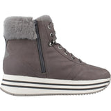 Geox D Kency B, Zapatillas, Dk Stone, 39 EU