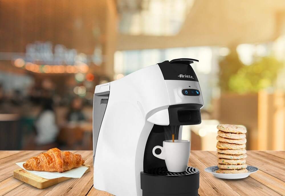 Ariete 1301 Cafetera espresso, Blanco