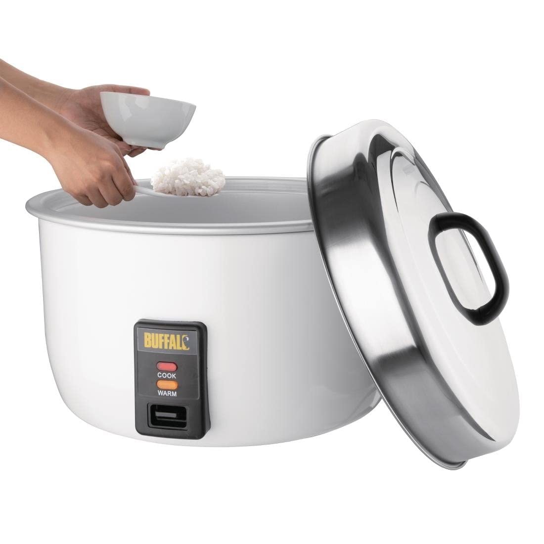 Buffalo CB944 Cocina de arroz, 23L, 92 porciones