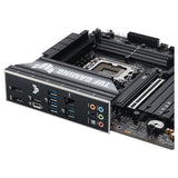 ASUS TUF Gaming B860M-PLUS, Placa Base Intel mATX, 12+1+2+1 etapas de alimentación DrMOS 80A, DDR5, PCIe 5.0, 3 Ranuras M.2, Realtek 2.5Gb Ethernet, DisplayPort, HDMI, USB 20Gbps Tipo-C