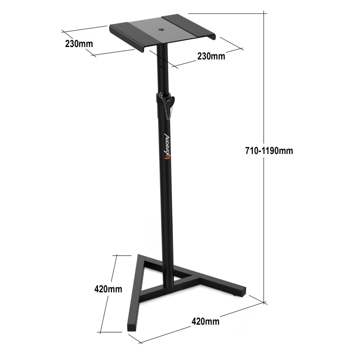 Audibax Neo SM5 Soportes Suelo para Monitor/Altavoz de Estudio