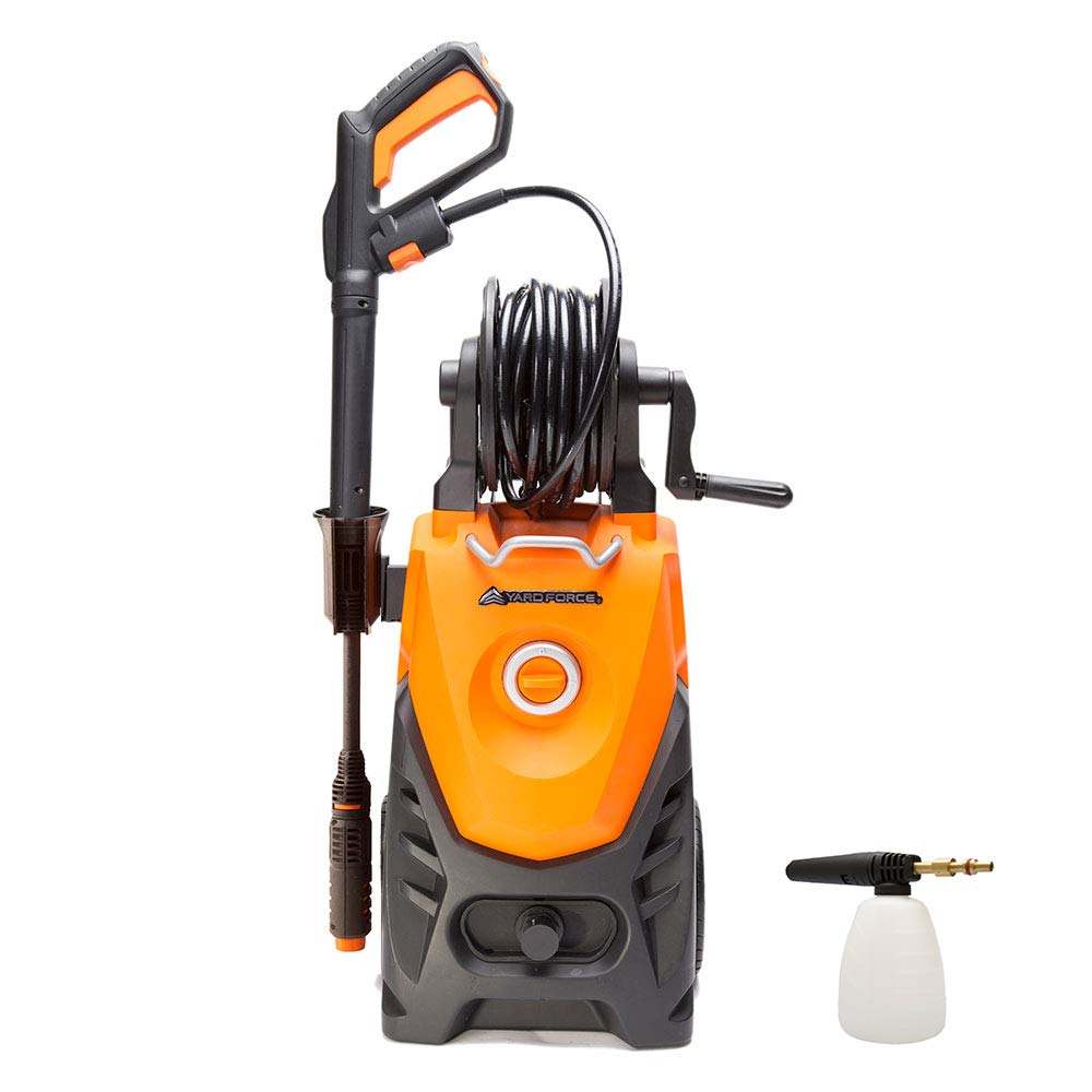 Yard Force – Limpiador de alta presión para uso intensivo, 150 bar – 2000 W con accesorios