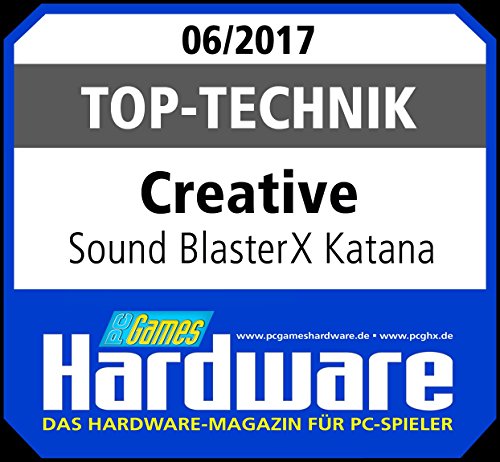 Creative Sound BlasterX Katana - Altavoz multicanal para juegos negro