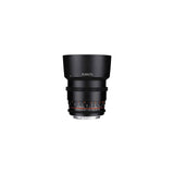 Rokinon Cine DS DS85M-MFT 85mm T1.5 AS SI UMC Marco Completo Cine Lente para Olympus y Panasonic Micro Cuatro Tercios