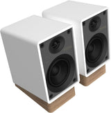 ONKYO Creator Series GX-10DB Powered Monitors, White – 3" woofer, USB-C, Line/Phono, Optical, Bluetooth 5.3 LE Audio