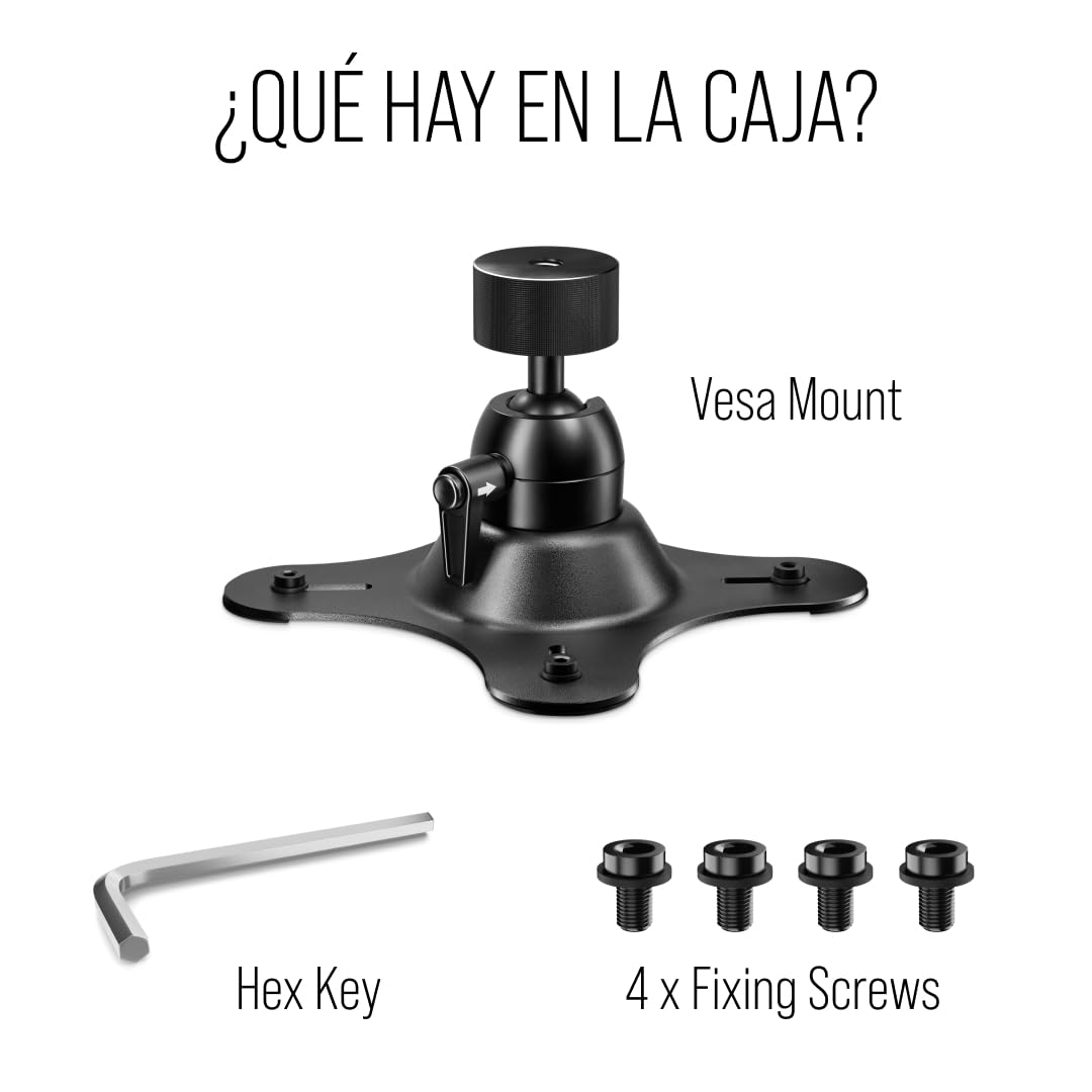 RØDE VESA Mount Sistema de montaje ajustable para RØDECaster Pro II para montaje estable y ajustable (montajes de 75 mm y 100 mm)