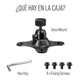RØDE VESA Mount Sistema de montaje ajustable para RØDECaster Pro II para montaje estable y ajustable (montajes de 75 mm y 100 mm)