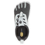 Vibram FiveFingers V-Run Retro, Zapatillas Hombre, Negro y Gris, 43 EU Estrecho