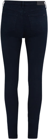Tommy Hilfiger Vaqueros Mujer como Skinny Talle Medio, Azul (Dark Night Navy), 30W/28L