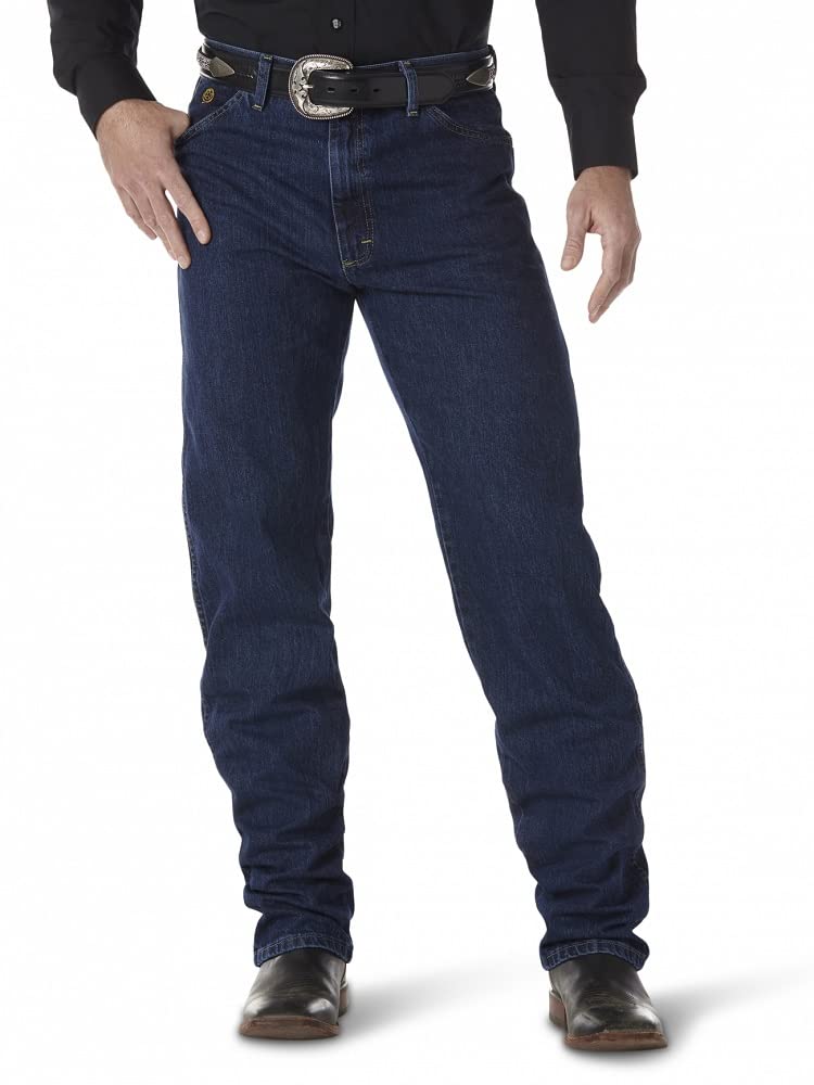 Wrangler George Strait Jeans de Corte Vaquero para Hombre, Piedra Oscuro, 31W/32L
