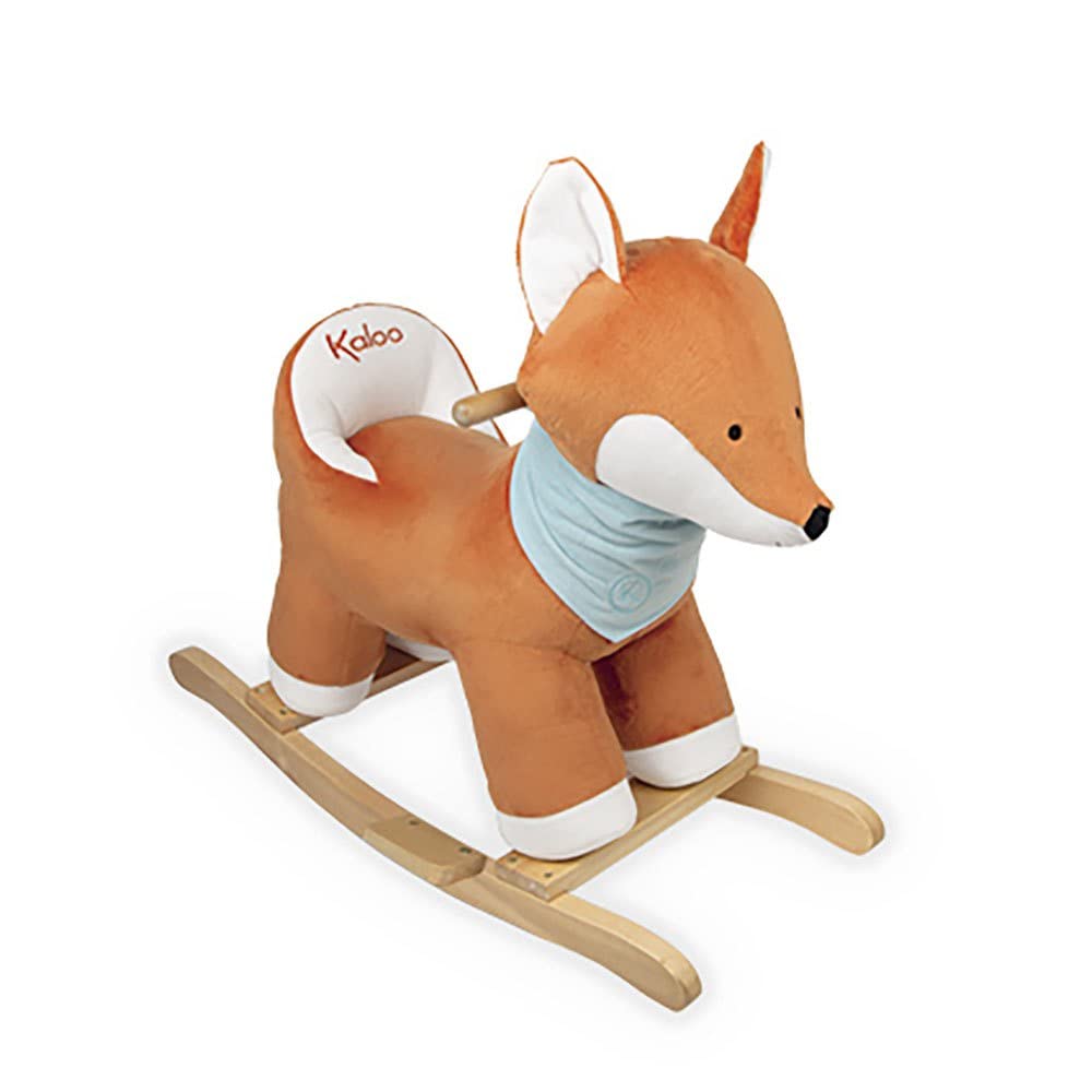 KALOO - Les Amis - Balancín de Zorro Paprika, Altura del Asiento de 35 Cm, A Partir de 12 Meses de Edad, K970001