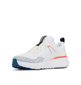 Columbia Men's Konos TRS, Low Rise Trekking and Hiking Shoes, White/Poppy Red, 8.5