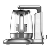 GASTROBACK 42440 Design Tee Automat Advanced Plus - Hervidor de agua y té automático (2 en 1), temporizador de 24 horas, filtro de té de acero inoxidable, recipiente de cristal de 1,5 litros, 2000 W