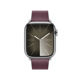 Apple Watch Band - Hebilla moderna - 41 mm - Rojo mora - Talla S