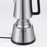 Cloer 5928 Cafetera espresso eléctrica, 3-6 tazas, un filtro de acero inoxidable, Apagado automático, Indicador de nivel de agua, Interruptor encendido / apagado, 365 vatios, acero inoxidable