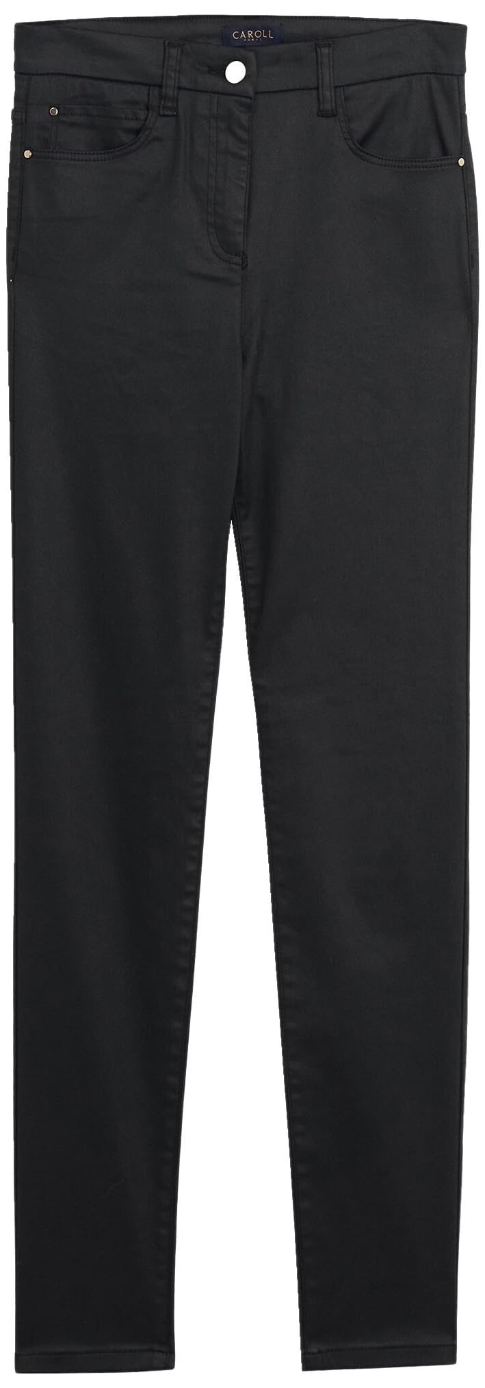Caroll Pj027-tonycoat Pantalón, Negro, 36 para Mujer