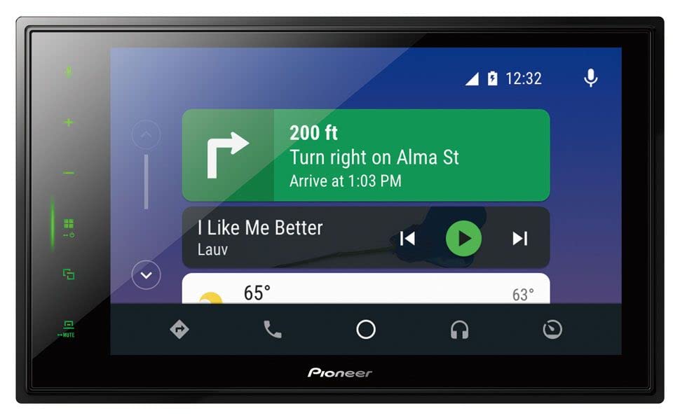 Pioneer SPH-EVO82DAB Receptor Multimedia Modular de Pantalla táctil de 6.8 Pulgadas, con Apple CarPlay, Android Auto, Dab+ Radio Digital
